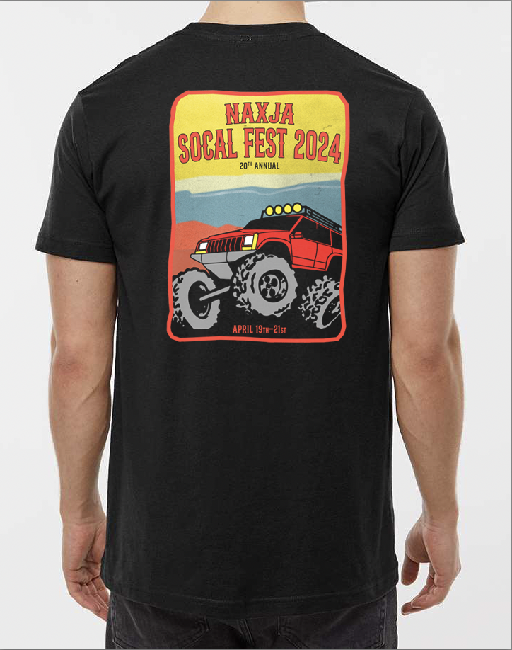 (image for) SCF 2024 Short Sleeve Men's T-Shirt. Size XL. Color: Black